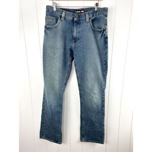 Tony Hawk Jeans Slim Straight Blue Mens Size 32x34 Vintage Skateboard Wear Y2K‎